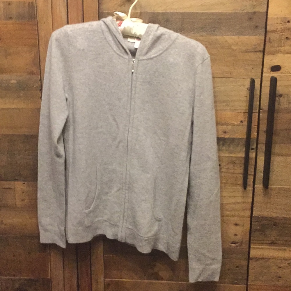 NWOT C Cashmere 100% Cashmere Hoodie - Sz S